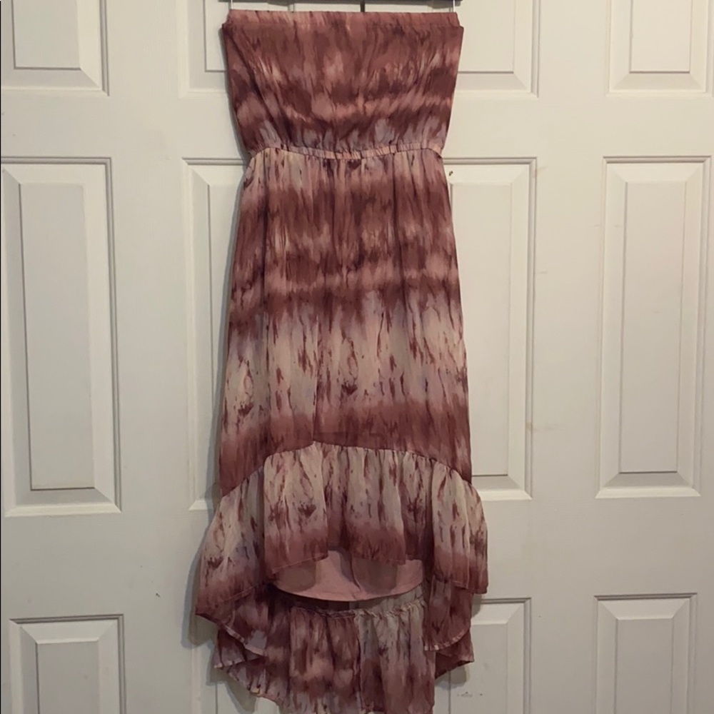 Strapless dress